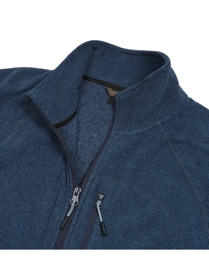 Fleecejacke "Boonville" in Dunkelblau