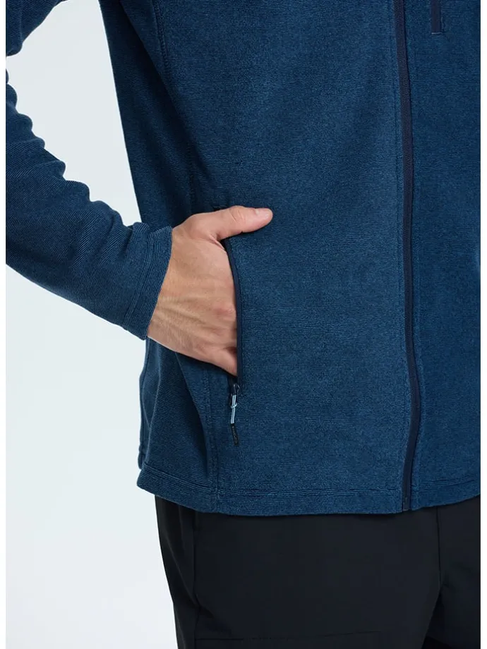 Fleecejacke "Boonville" in Dunkelblau