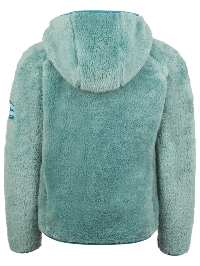 Fleecejacke "Borgund" in Türkis