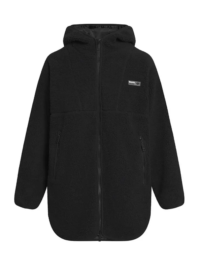 Fleecejacke "Brilli" in Schwarz