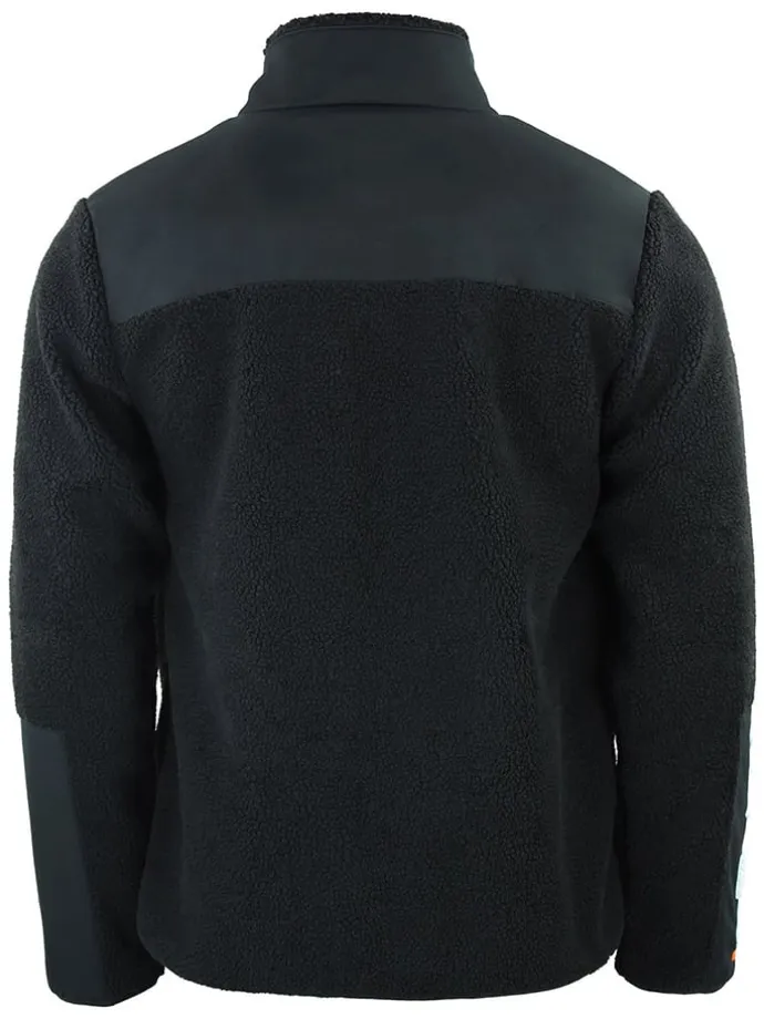 Fleecejacke "Cafron" in Schwarz