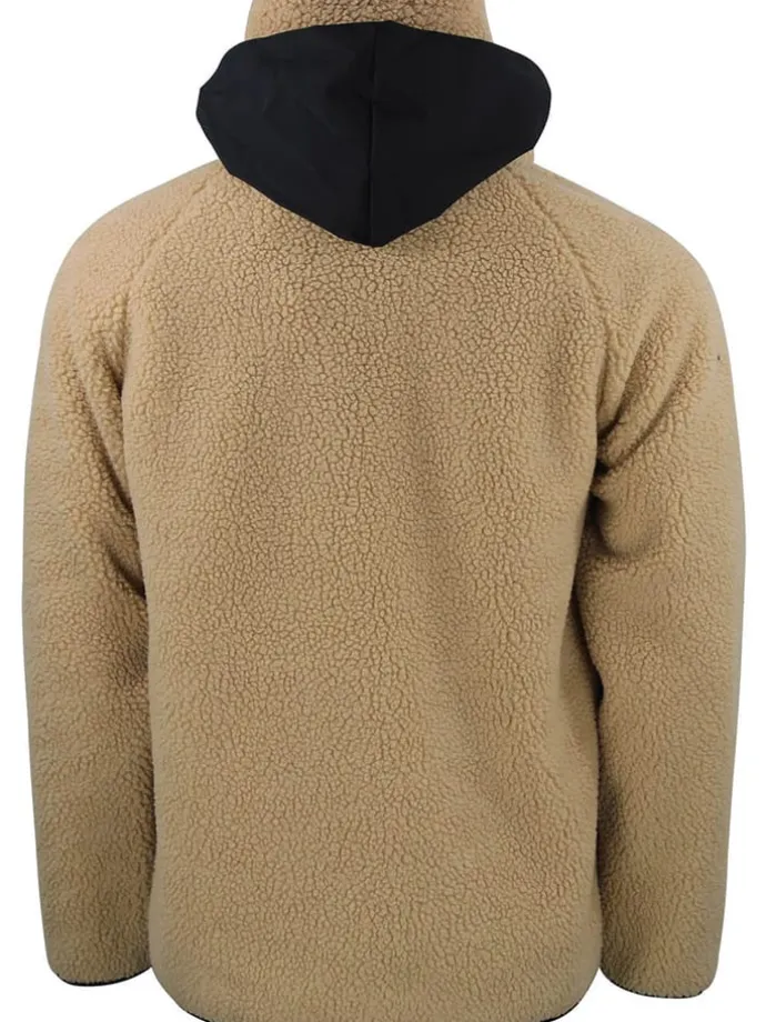 Fleecejacke "Camay" in Hellbraun