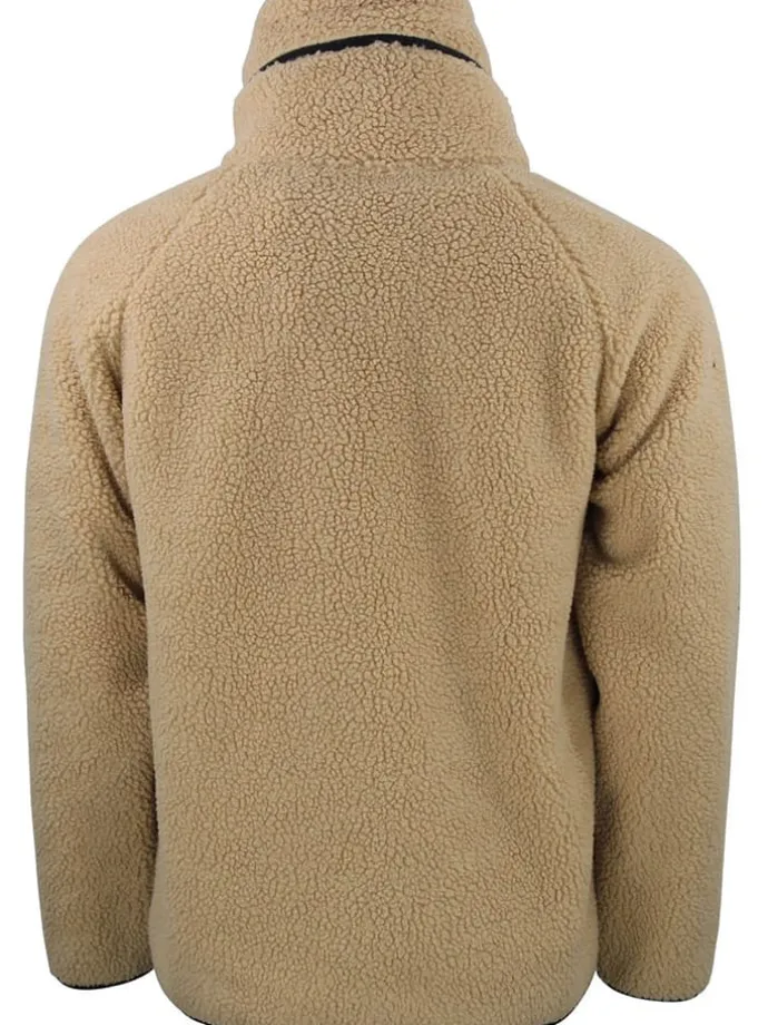 Fleecejacke "Camay" in Hellbraun