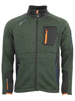Fleecejacke "Club" in Grün
