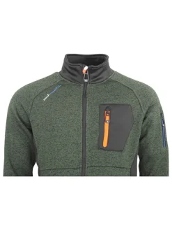 Fleecejacke "Club" in Grün