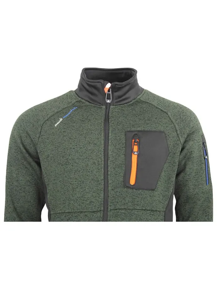 Fleecejacke "Club" in Grün