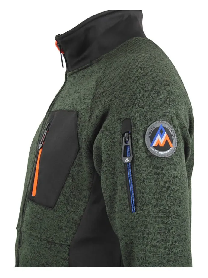 Fleecejacke "Club" in Grün