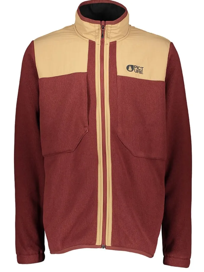 Fleecejacke "Dauwy" in Rot