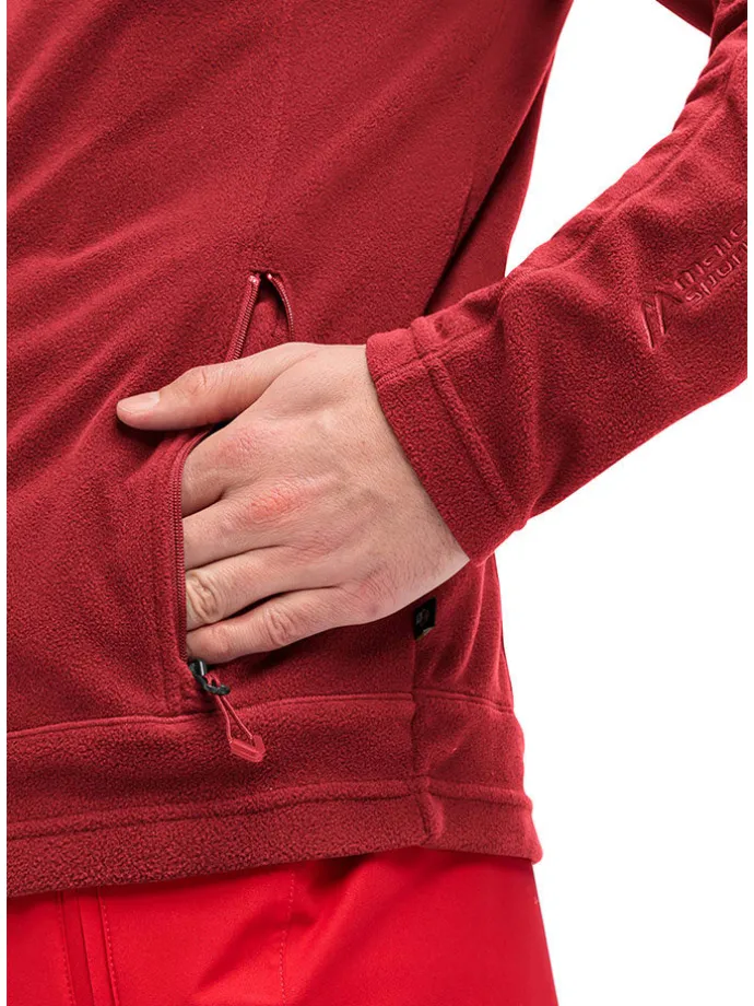 Fleecejacke "Dennis" in Rot