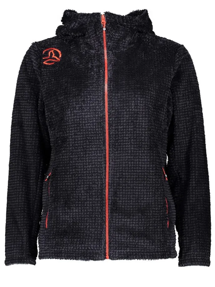 Fleecejacke "Erruk" in Anthrazit