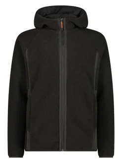 Fleecejacke in Anthrazit