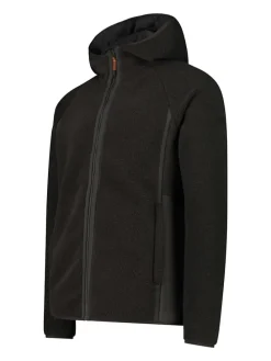 Fleecejacke in Anthrazit