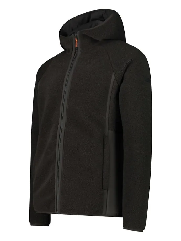 Fleecejacke in Anthrazit
