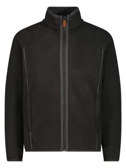 Fleecejacke in Anthrazit