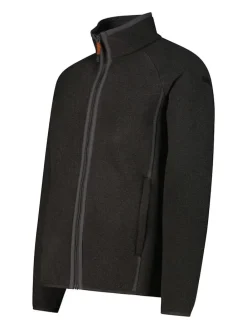 Fleecejacke in Anthrazit