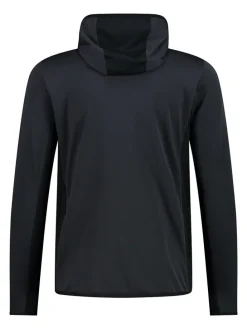 Fleecejacke in Anthrazit/ Schwarz