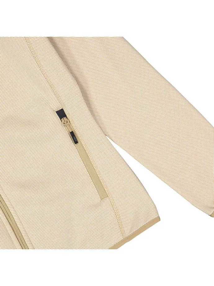Fleecejacke in Beige