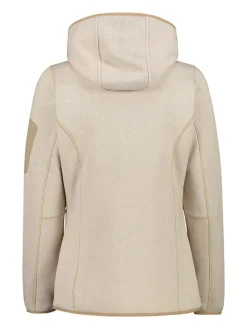 Fleecejacke in Beige