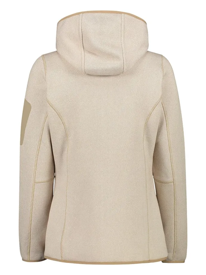 Fleecejacke in Beige