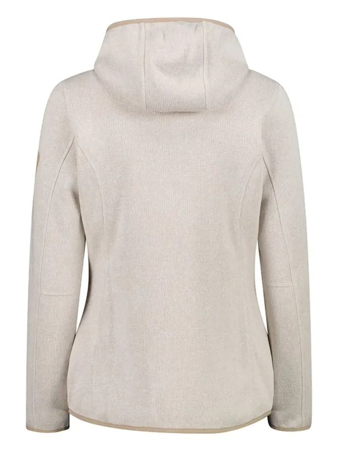 Fleecejacke in Beige