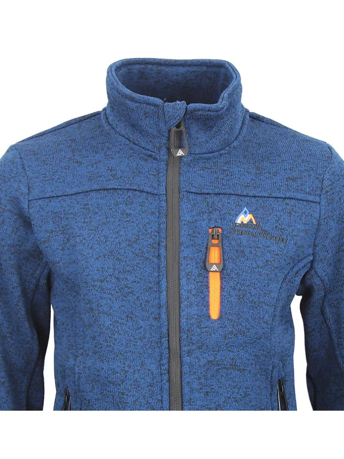 Fleecejacke in Blau
