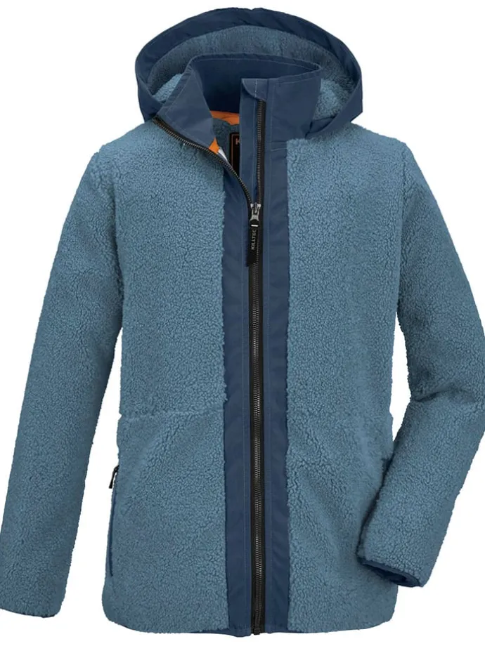 Fleecejacke in Blau