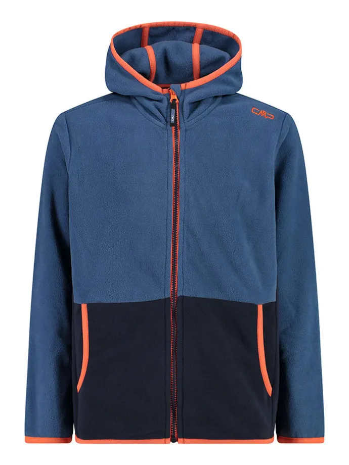 Fleecejacke in Blau