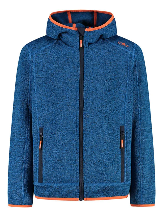 Fleecejacke in Blau