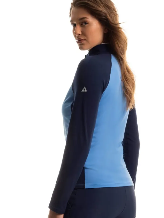 Fleecejacke in Blau/ Dunkelblau