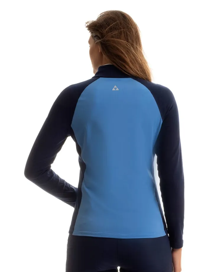 Fleecejacke in Blau/ Dunkelblau