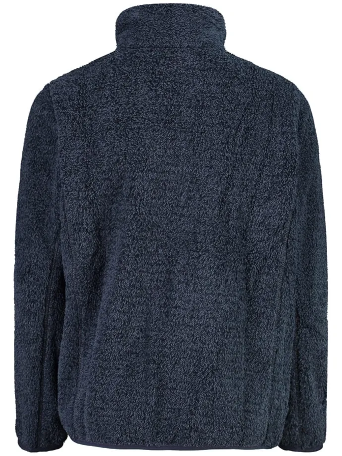 Fleecejacke in Dunkelblau