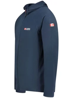 Fleecejacke in Dunkelblau