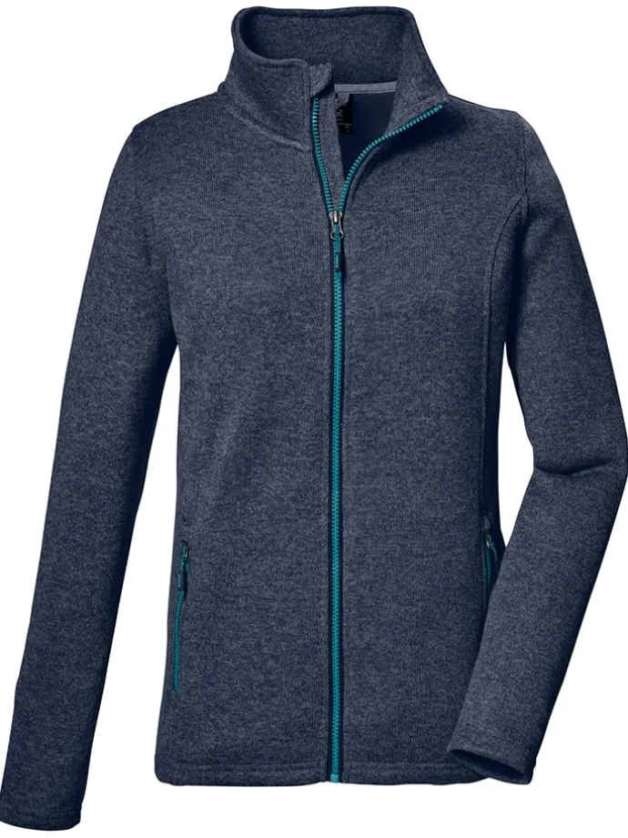 Fleecejacke in Dunkelblau