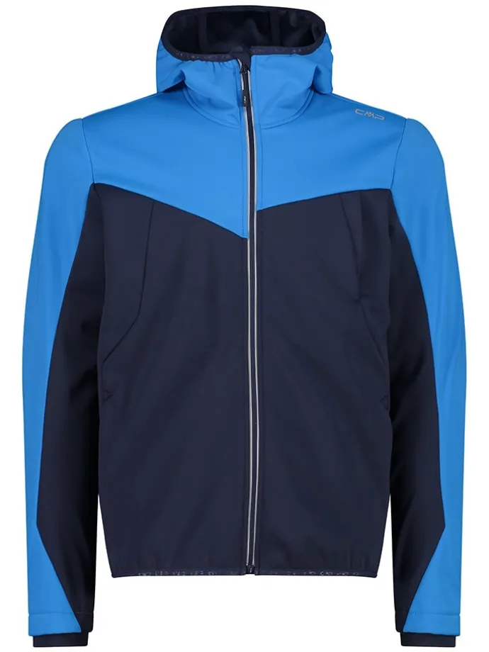 Fleecejacke in Dunkelblau/ Blau