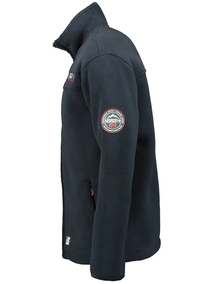 Fleecejacke in Dunkelblau