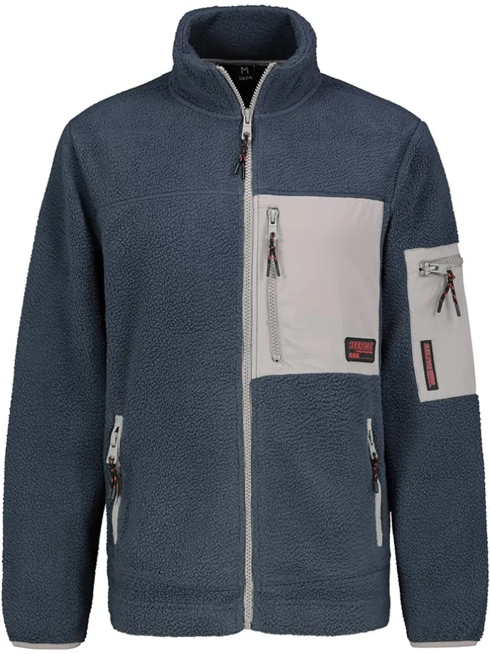 Fleecejacke in Dunkelblau