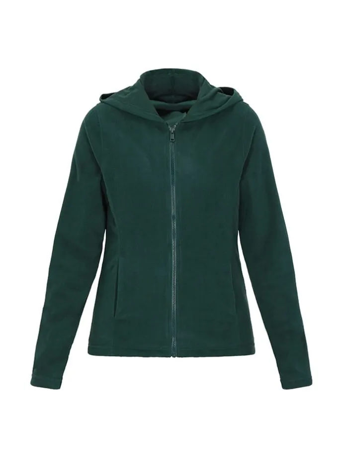 Fleecejacke in Dunkelgrün