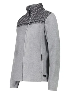 Fleecejacke in Grau