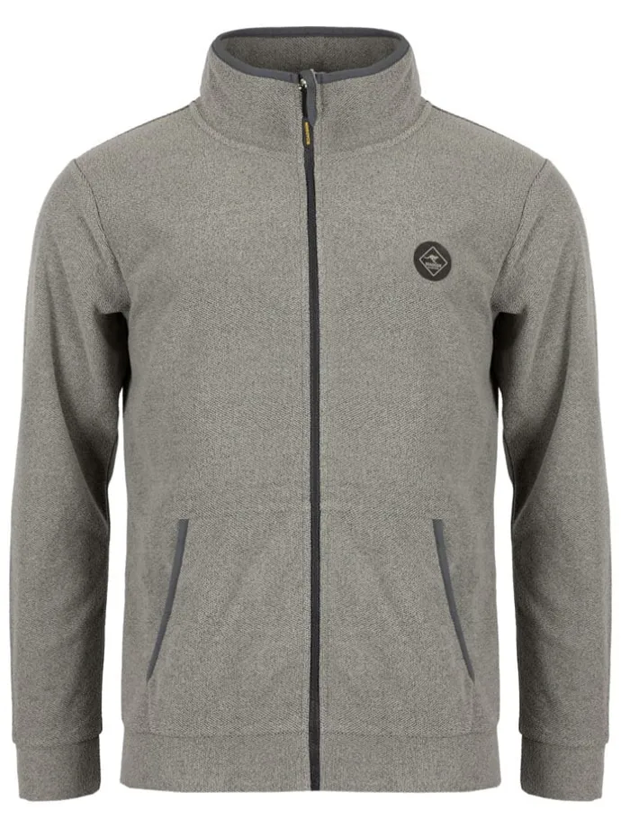 Fleecejacke in Grau