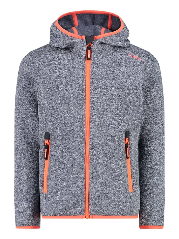 Fleecejacke in Grau