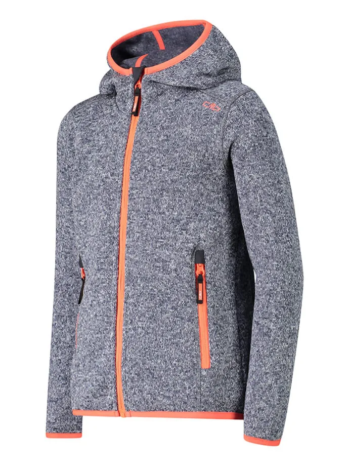 Fleecejacke in Grau