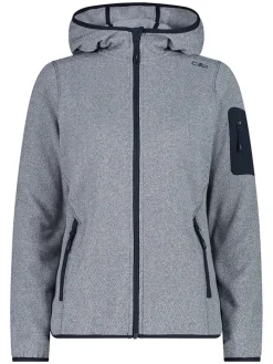 Fleecejacke in Grau