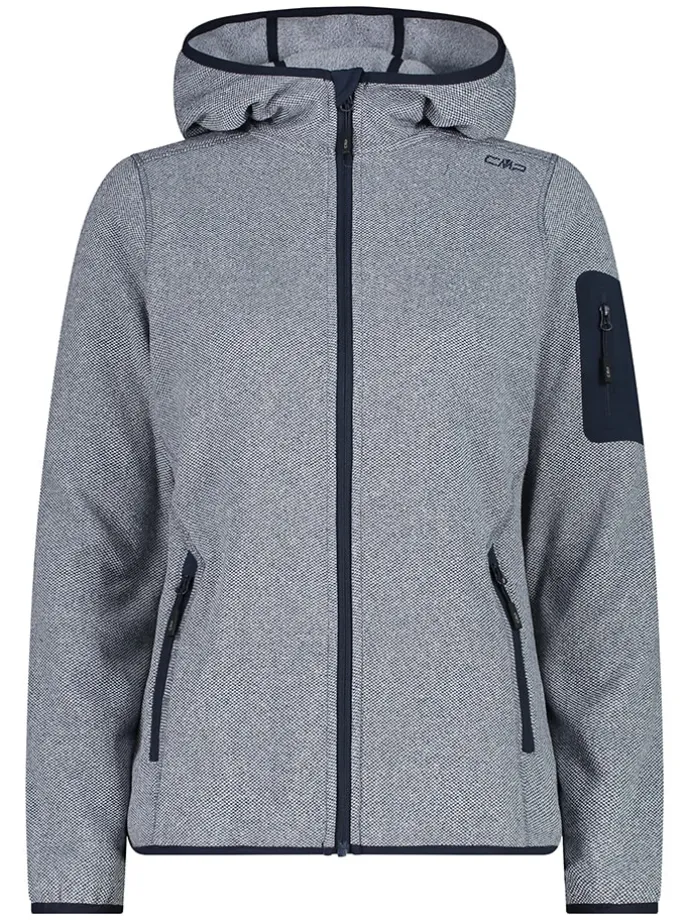 Fleecejacke in Grau