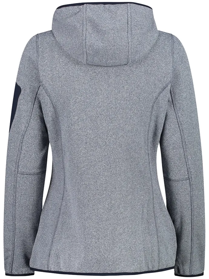 Fleecejacke in Grau