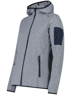 Fleecejacke in Grau
