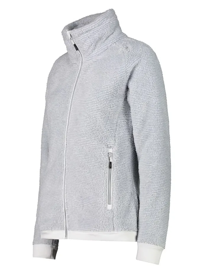 Fleecejacke in Grau