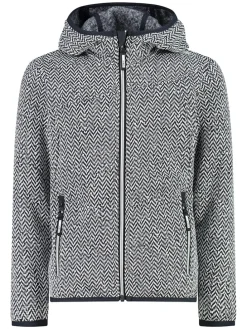 Fleecejacke in Grau