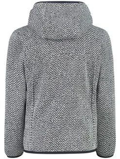Fleecejacke in Grau