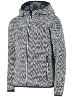Fleecejacke in Grau