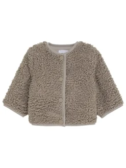 Fleecejacke in Grau